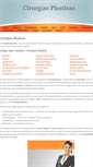 Mobile Screenshot of cirurgias-plasticas.com